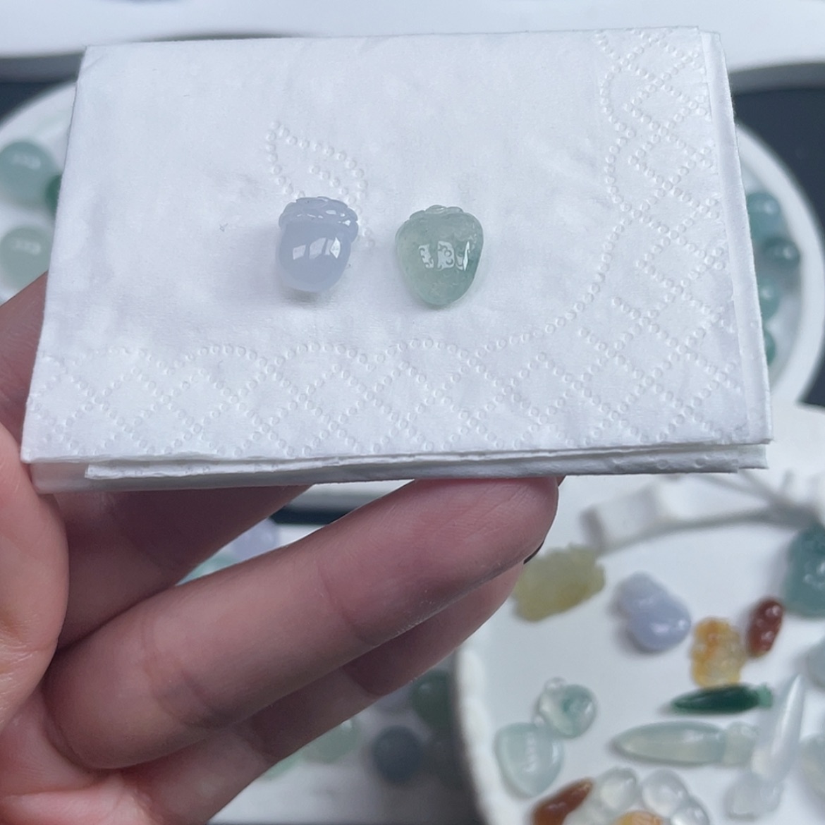 【闪购商品】定制翡翠未镶嵌悠**哉，