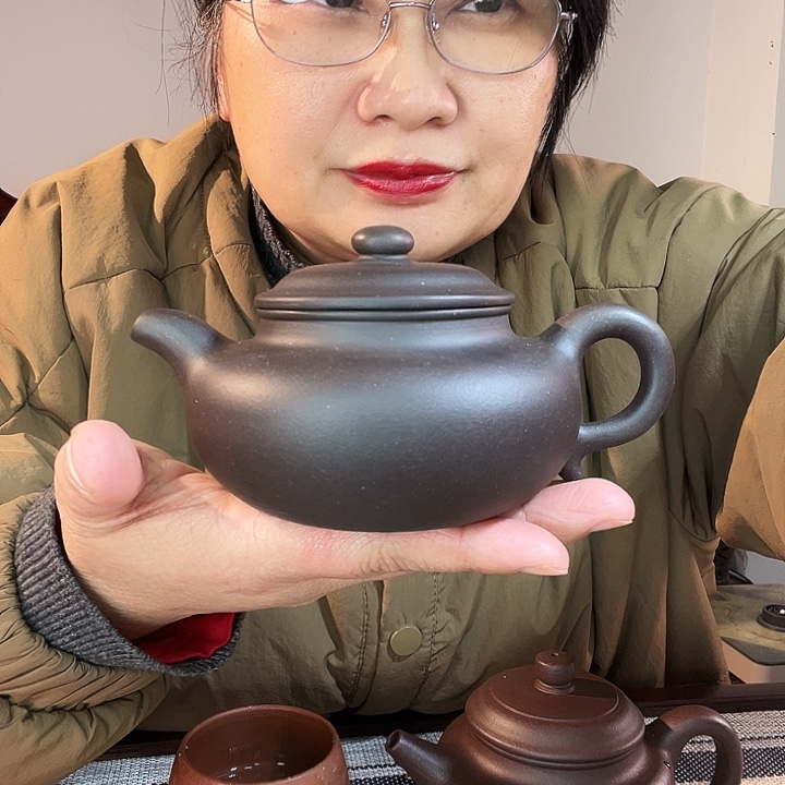 紫泥茶壶作品欣赏