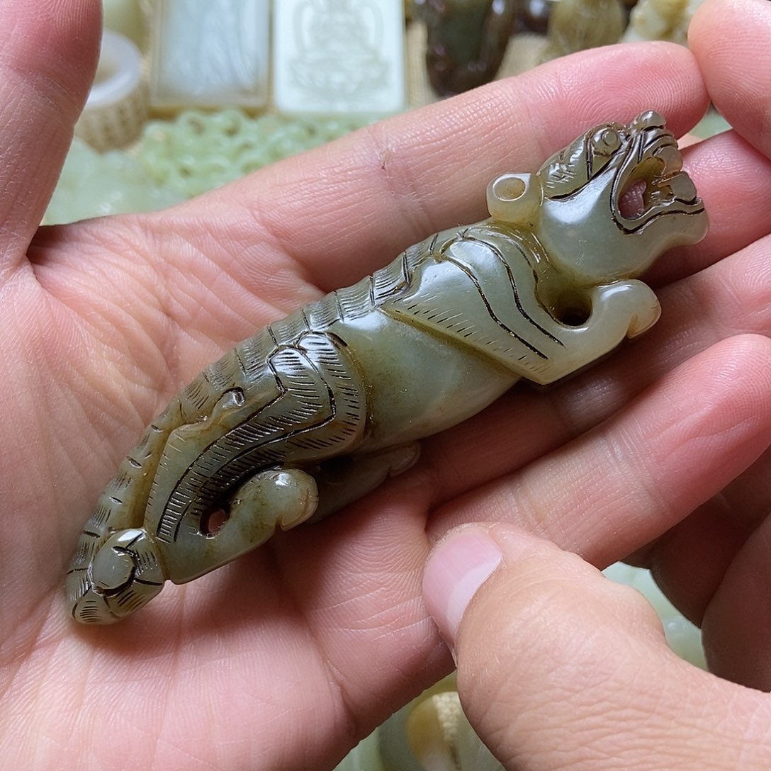 和田玉挂件未镶嵌