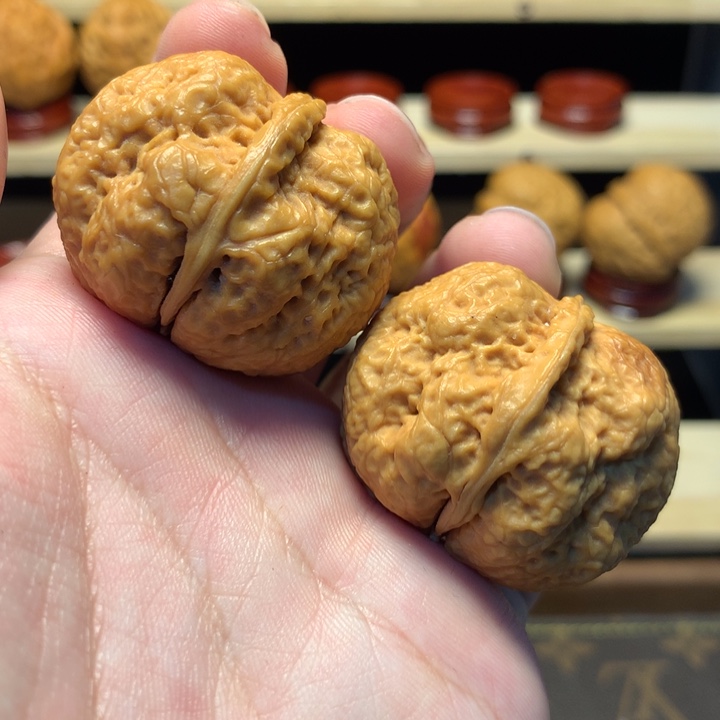 人***故把件文玩核桃39魔鬼蛙