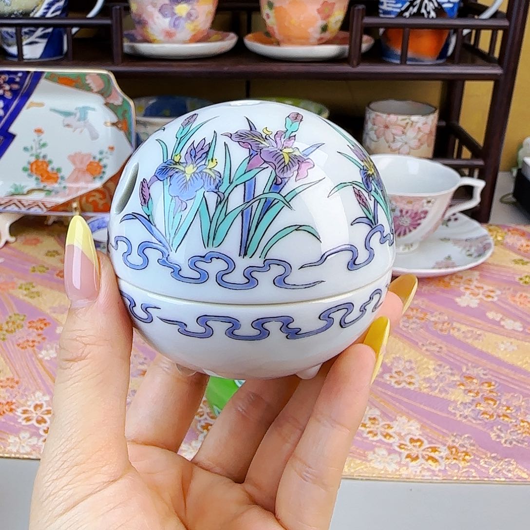 他家茶具瓷器真美！香炉