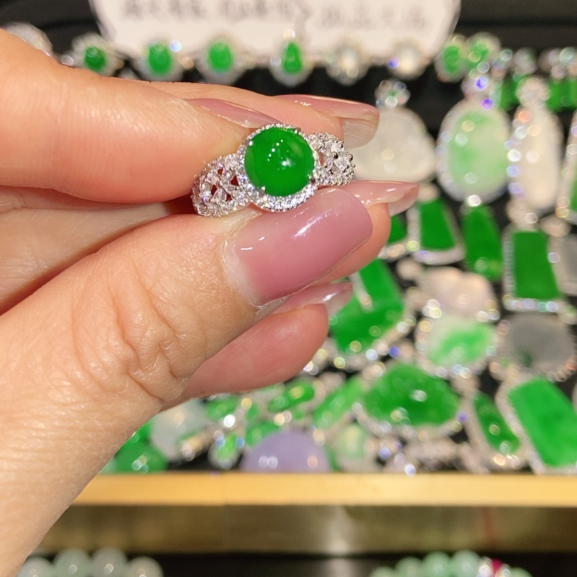 【闪购商品】未镶嵌戒指翡翠天然翡翠