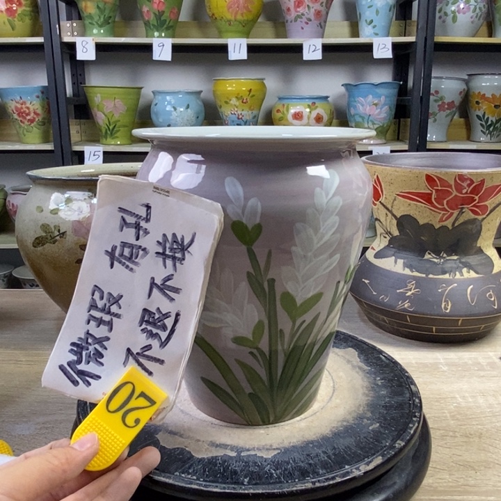 1tc景德镇陶瓷花盆