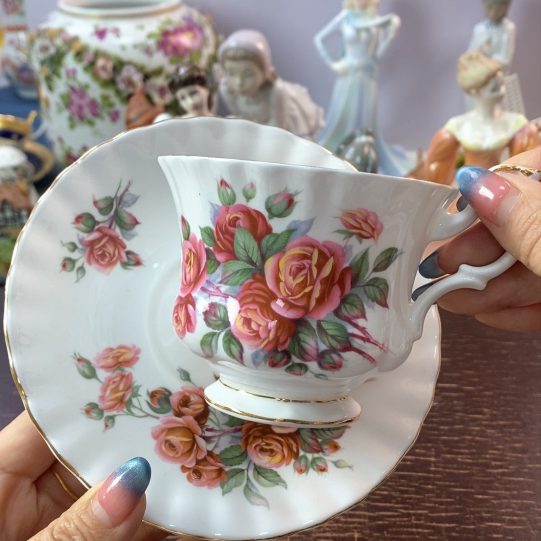 微微牛毛纹阿尔伯特瓷器