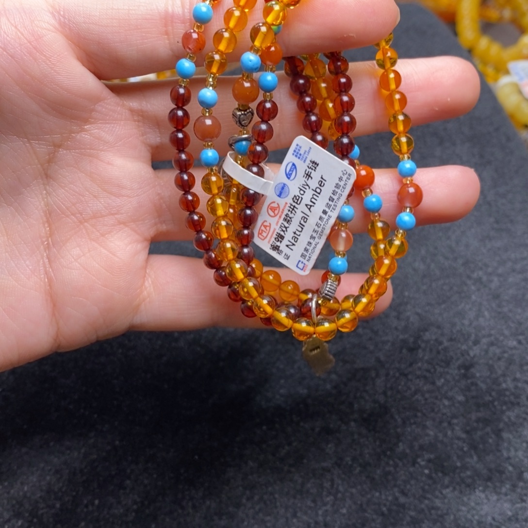 琥珀未镶嵌裸石蜜蜡