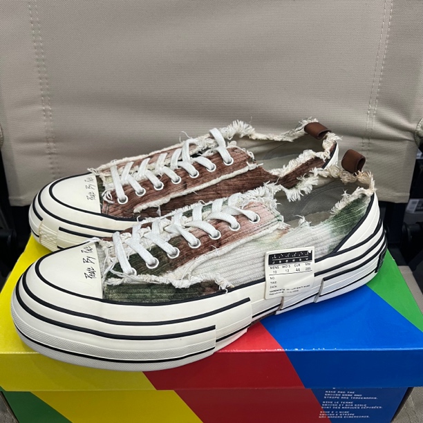 tx/44码无原盒/吴建豪xvessel扎染/板鞋