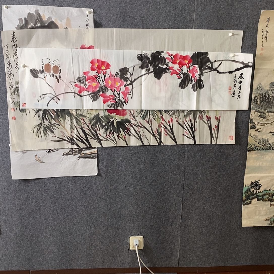 国画手写手绘国画作品108