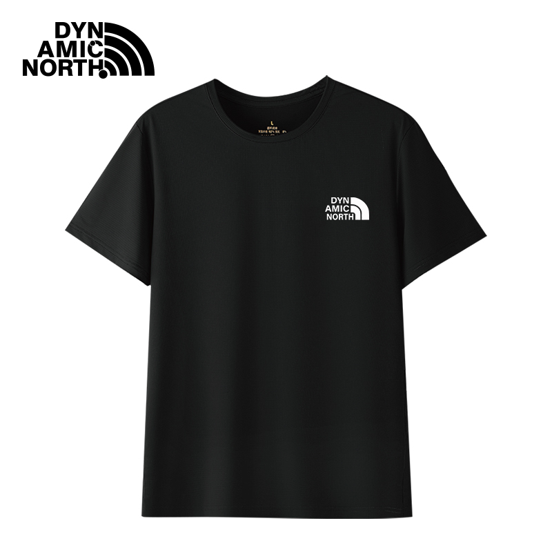 动感北面速干短袖男女运动t恤春夏季冰丝跑步健身训练投篮服透气