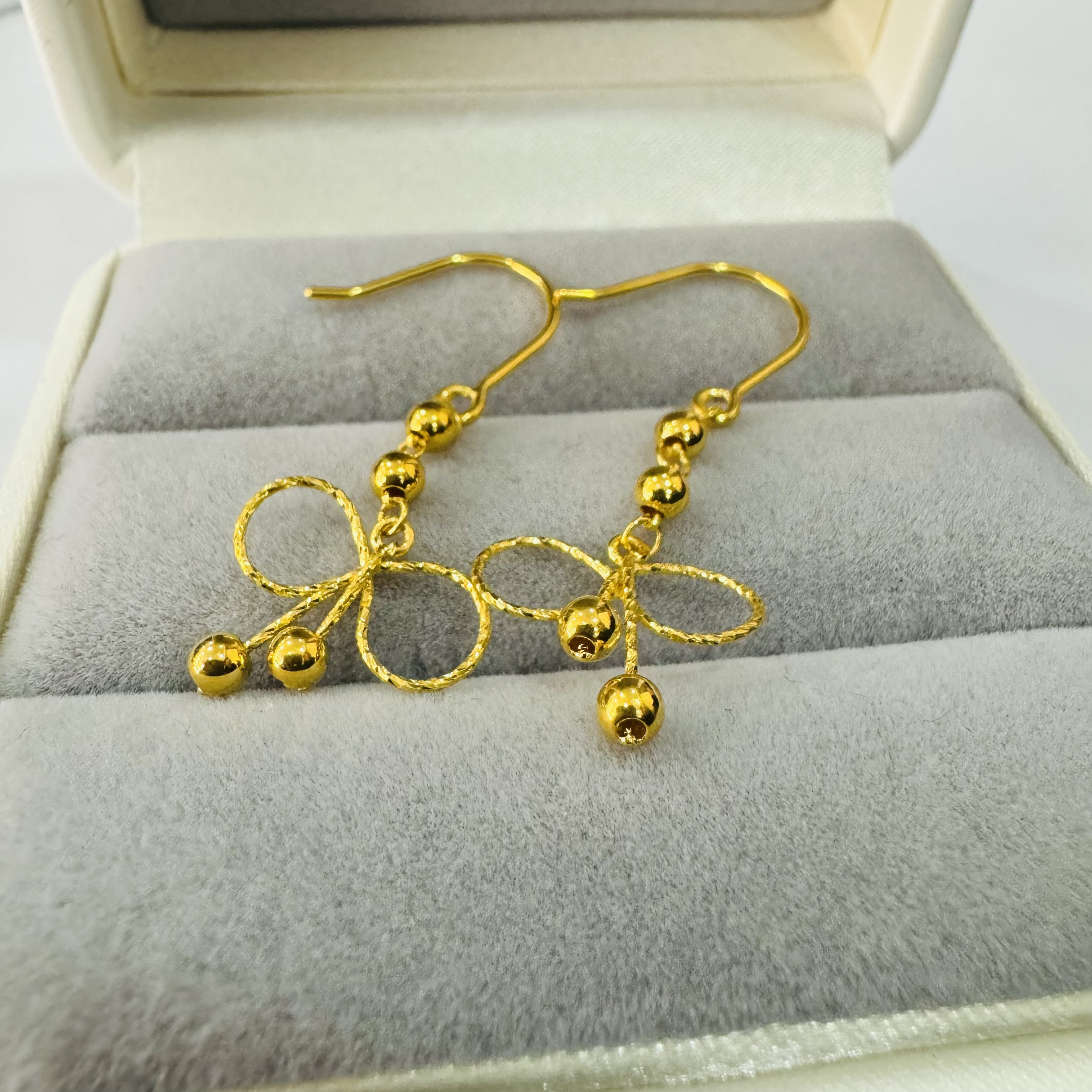 【北北专享】足金999饰品 时尚耳饰 2.38 GP