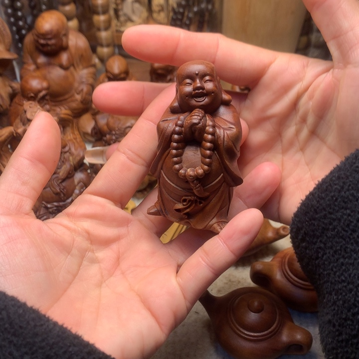 檀香木其他老山檀香手把件