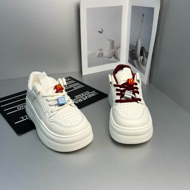 2025年春季新款休闲板鞋小白鞋真皮单里217-017