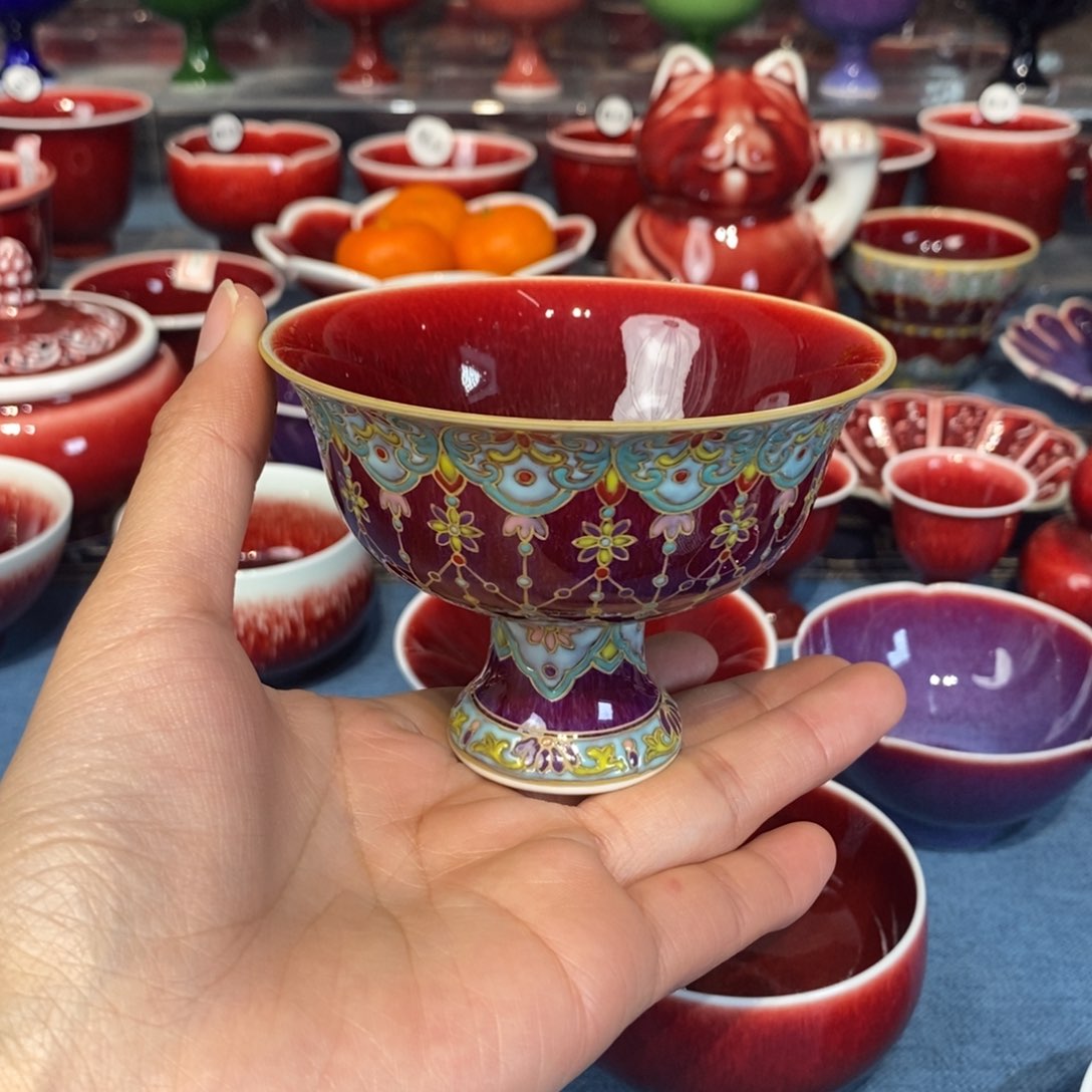 景德镇浅行窑珐琅彩