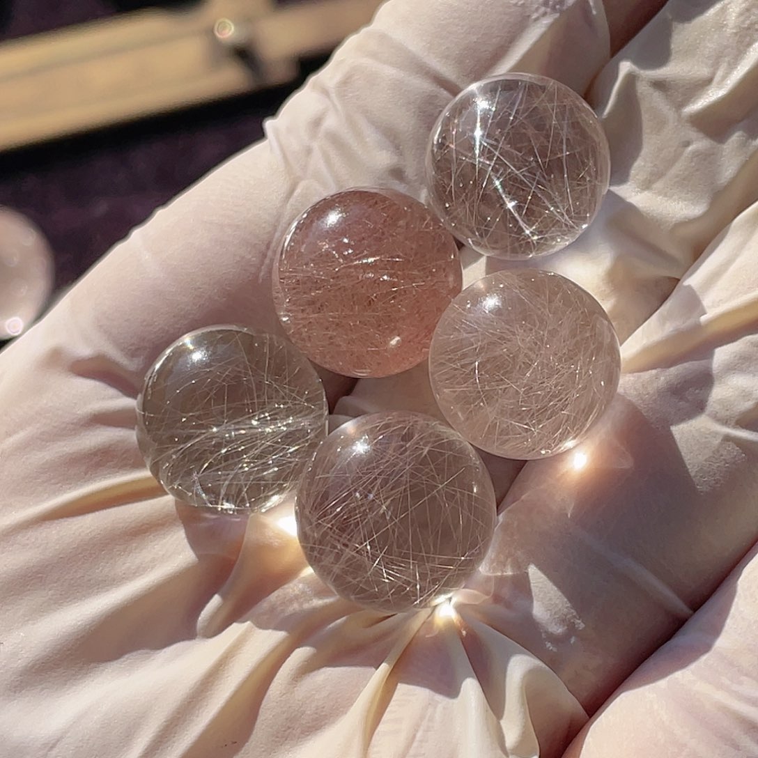 水晶单珠13+不退换5颗未镶嵌?****✨