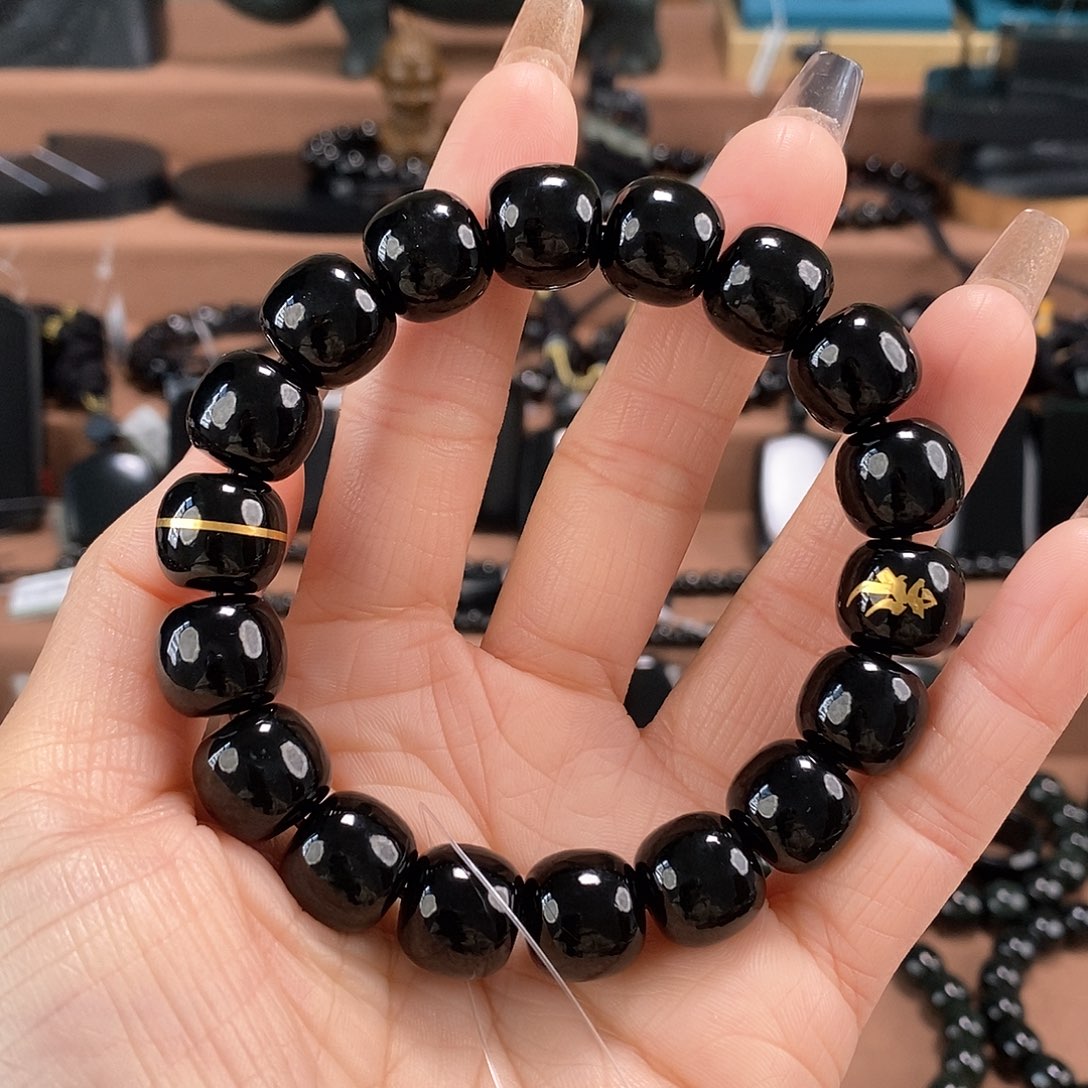 和田玉未镶嵌手链13