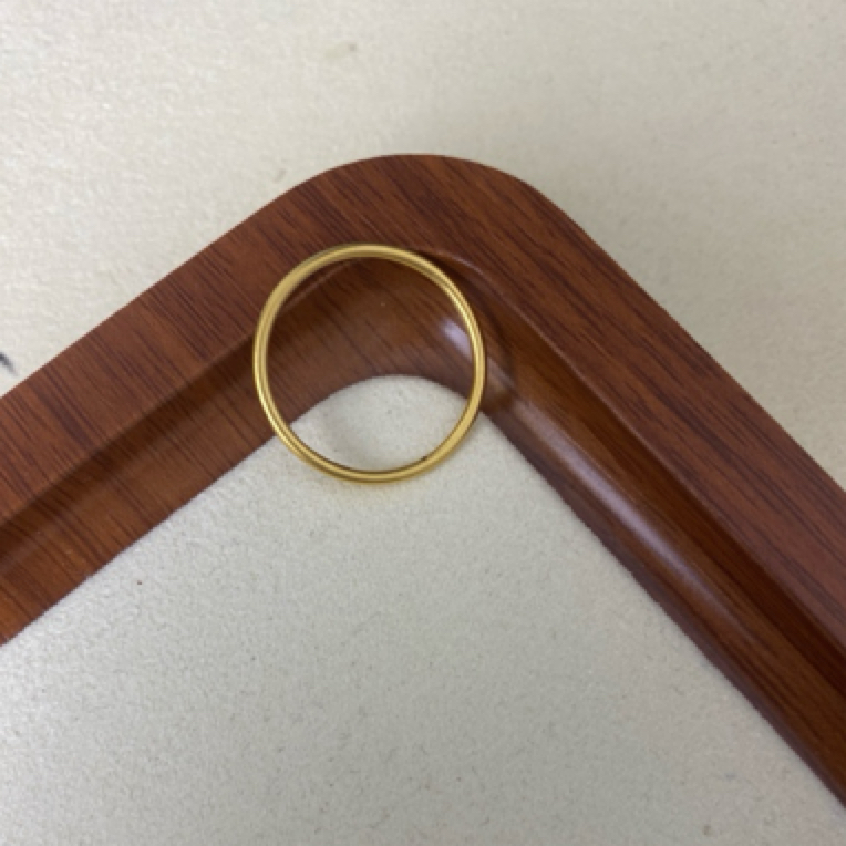 素圈戒指10圈0.33足金999先鉴定后发货