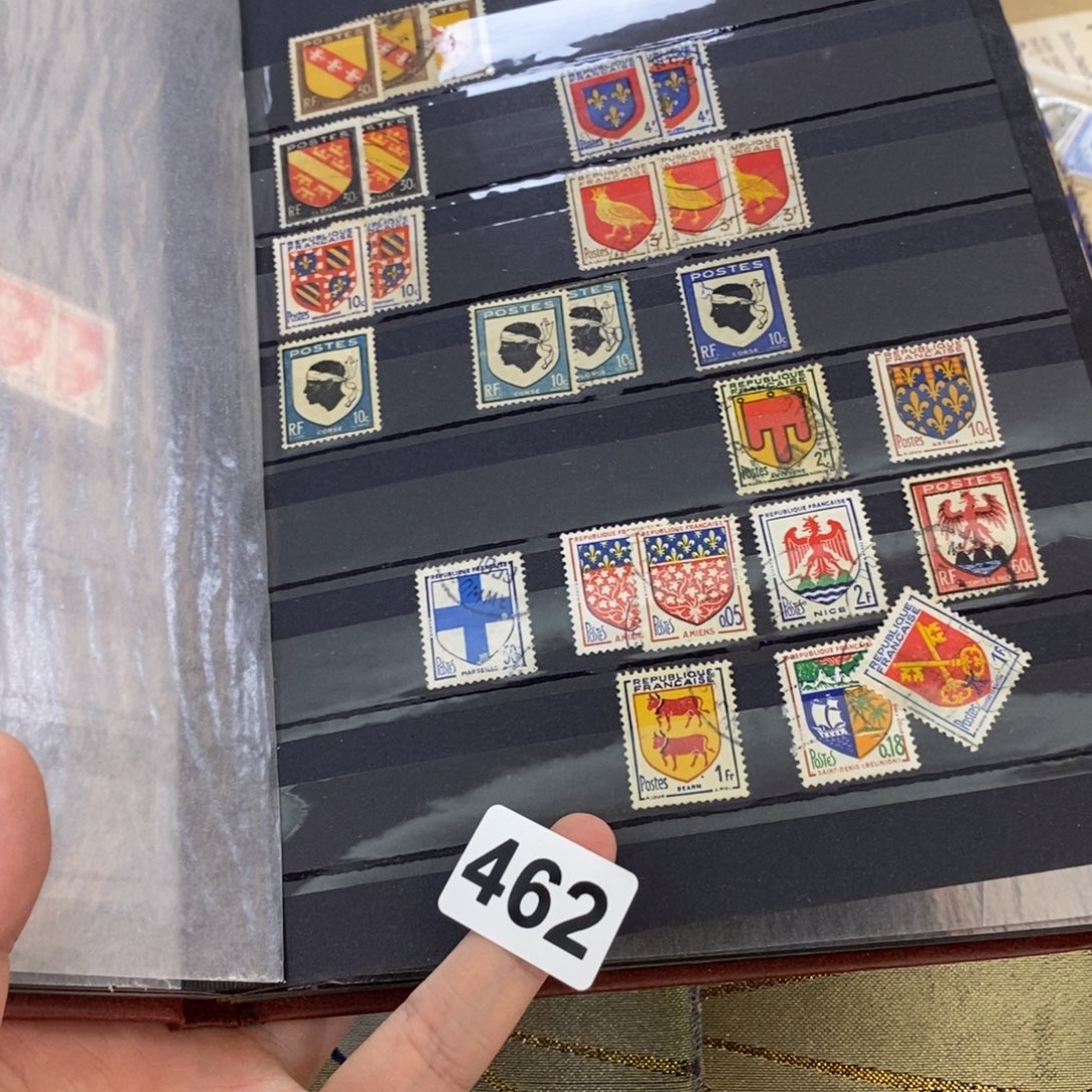 法国人物动物邮票