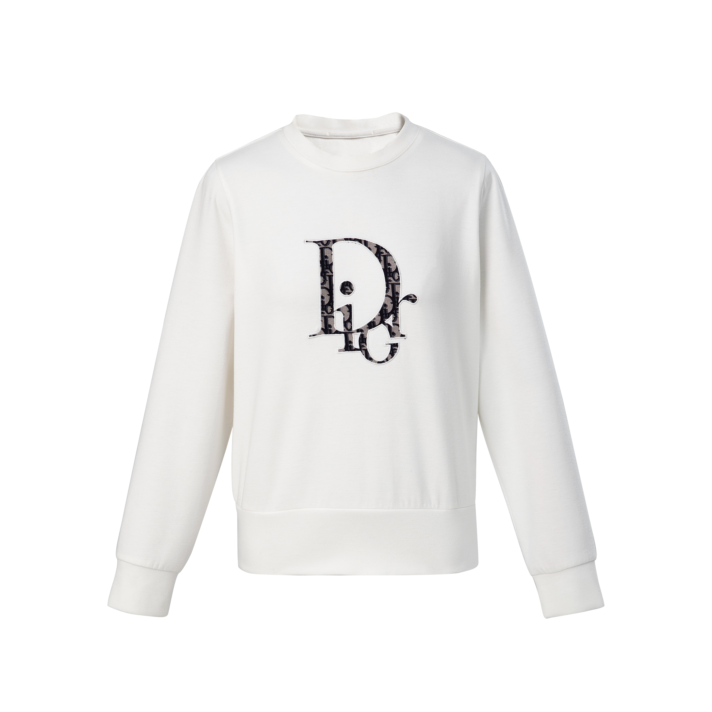 DIORA.RIM铭品圣迪奥秋冬白色卫衣女休闲时尚长袖打底衫