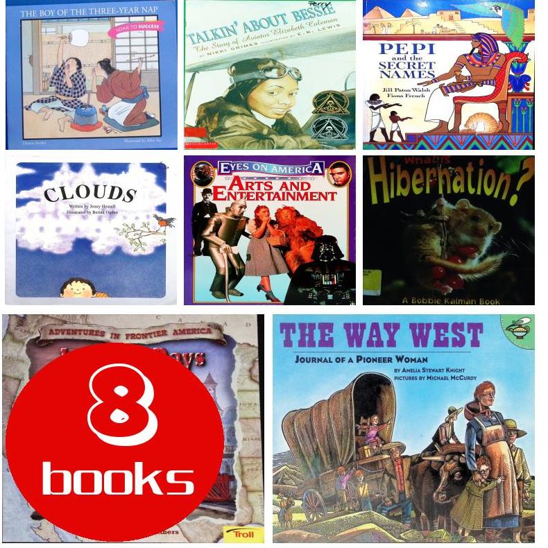 英文原版绘本8本93250803064