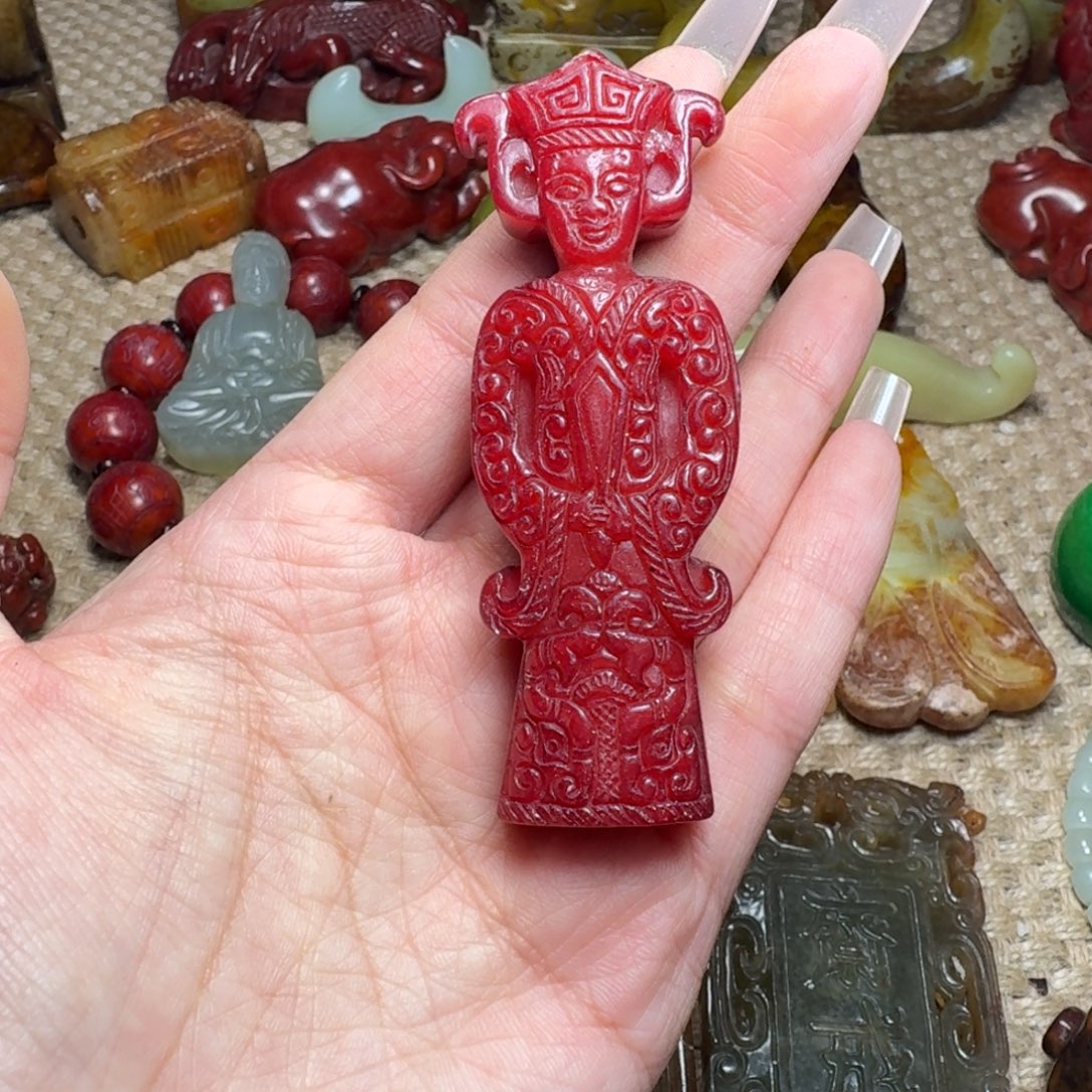 吊坠白玉菩提挂件