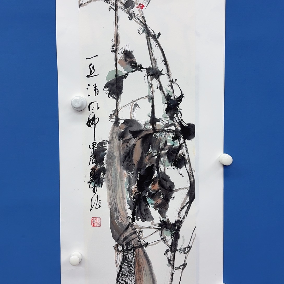 国画多次参加国内外书画