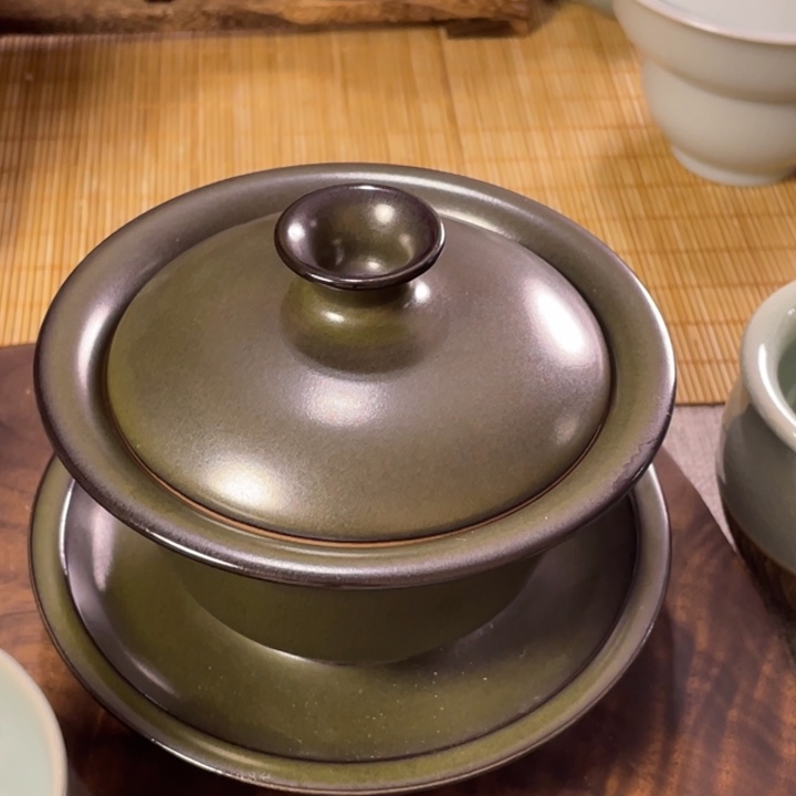 流***雪汝州原矿釉汝瓷三才