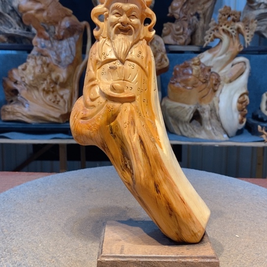 柏木（崖柏）根雕摆件