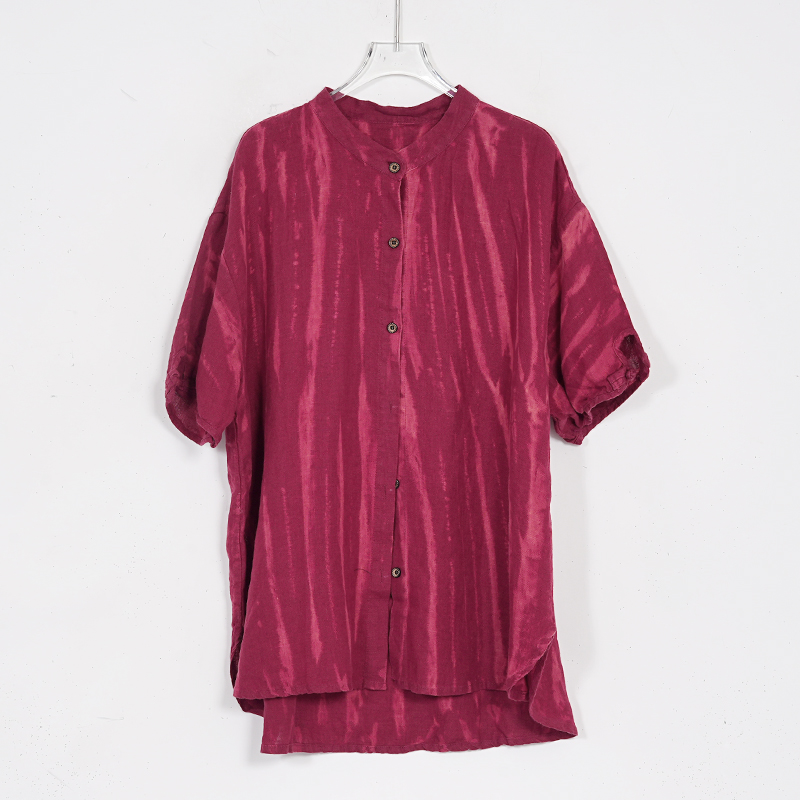 【蓉哥出品】亚麻炒色衬衫8644
