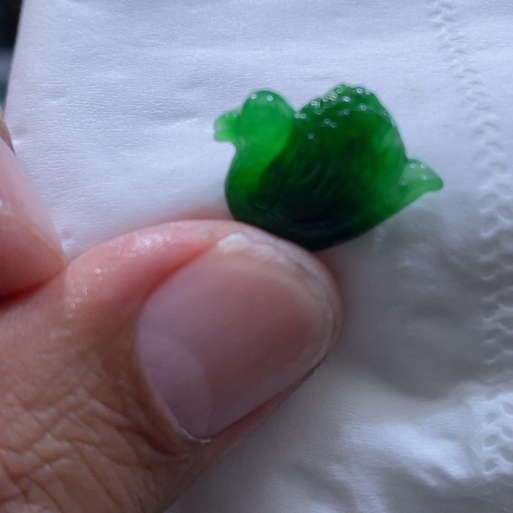 定制翡翠未镶嵌毛货