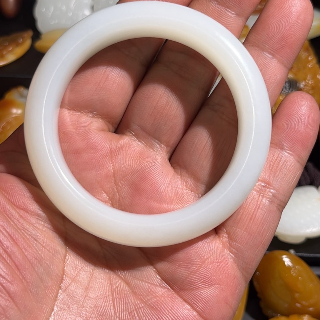 和田玉挂件未镶嵌无*