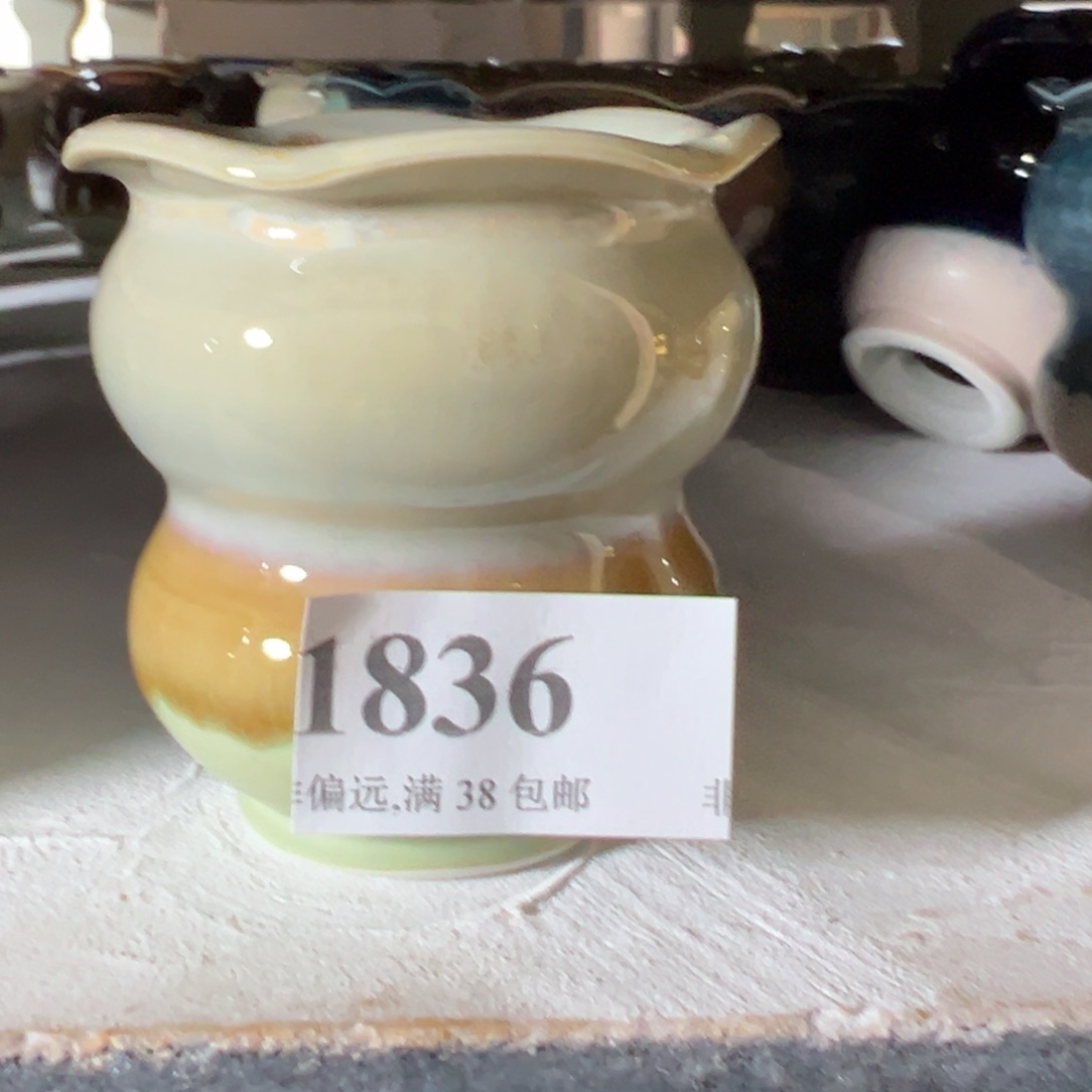 红陶景德镇手工花盆