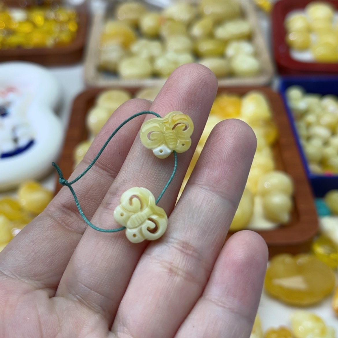 【闪购商品】未镶嵌蜜蜡裸石配饰