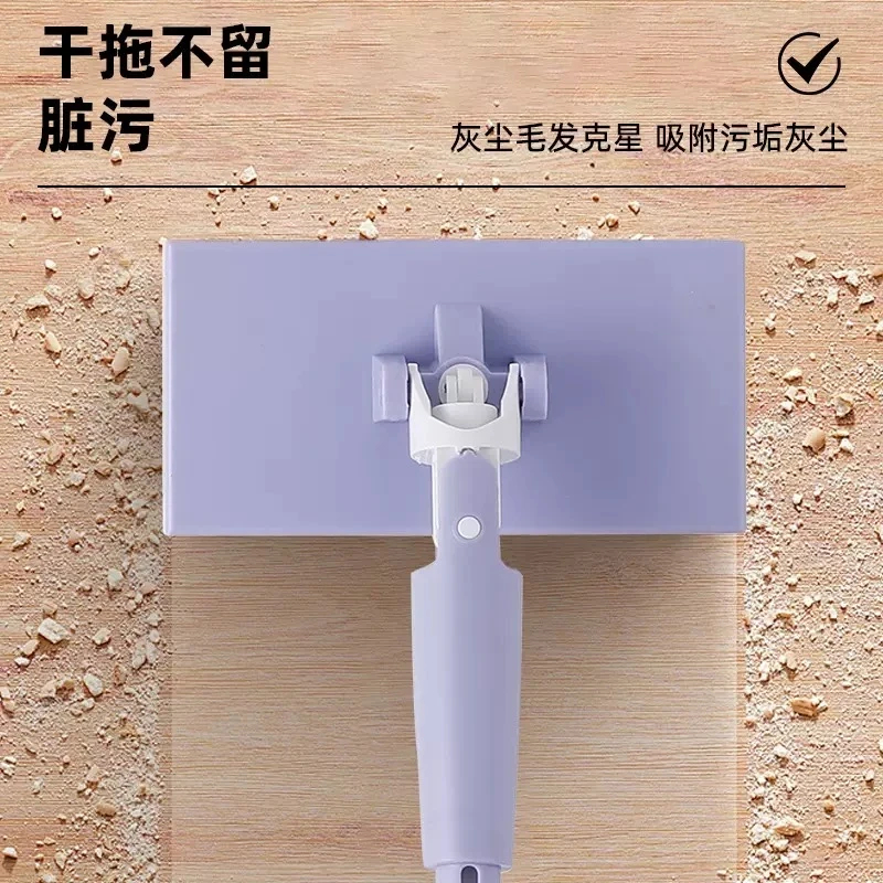 洗脸巾小拖把新款懒人免手洗迷你擦玻璃神器浴室自动夹布两用