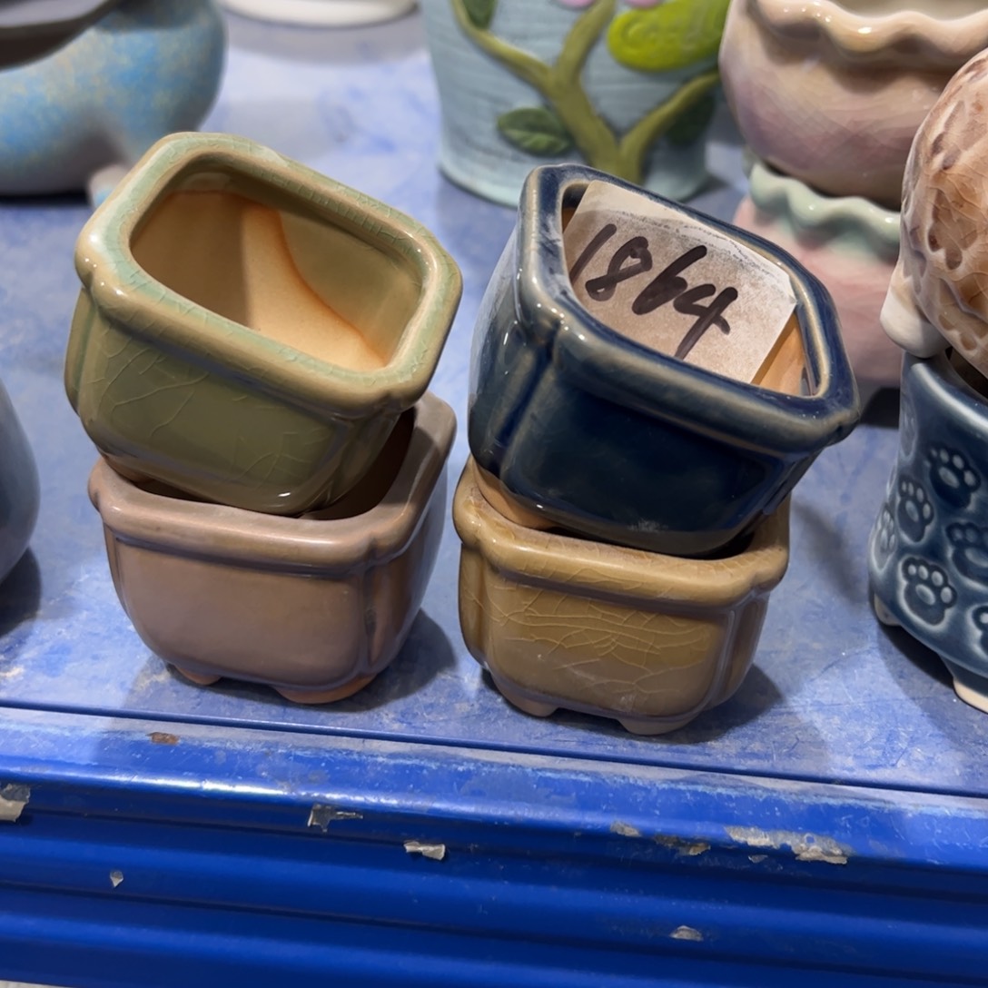 陶瓷多肉小花盆@@1864
