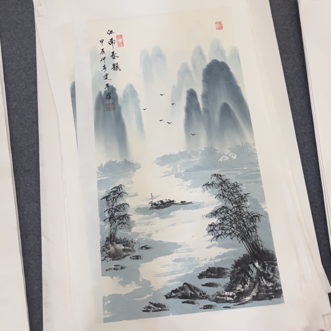 国画ZH精品国画单幅任发