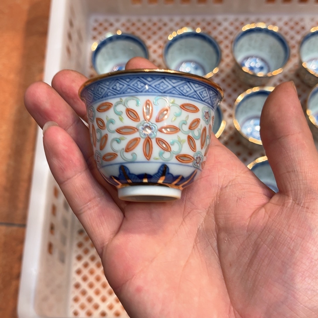 景德镇高温陶瓷杯子丽*