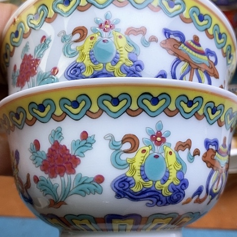 景德镇陶瓷藏式茶碗