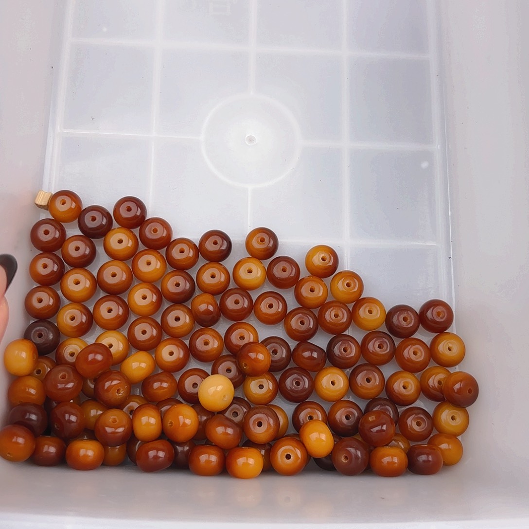 菩提根/象牙果吊坠咖色的敦煌100个