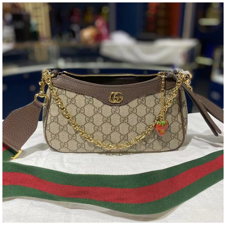 95新 GUCCI/古驰 安洁利严选单肩斜挎包/BK0135028