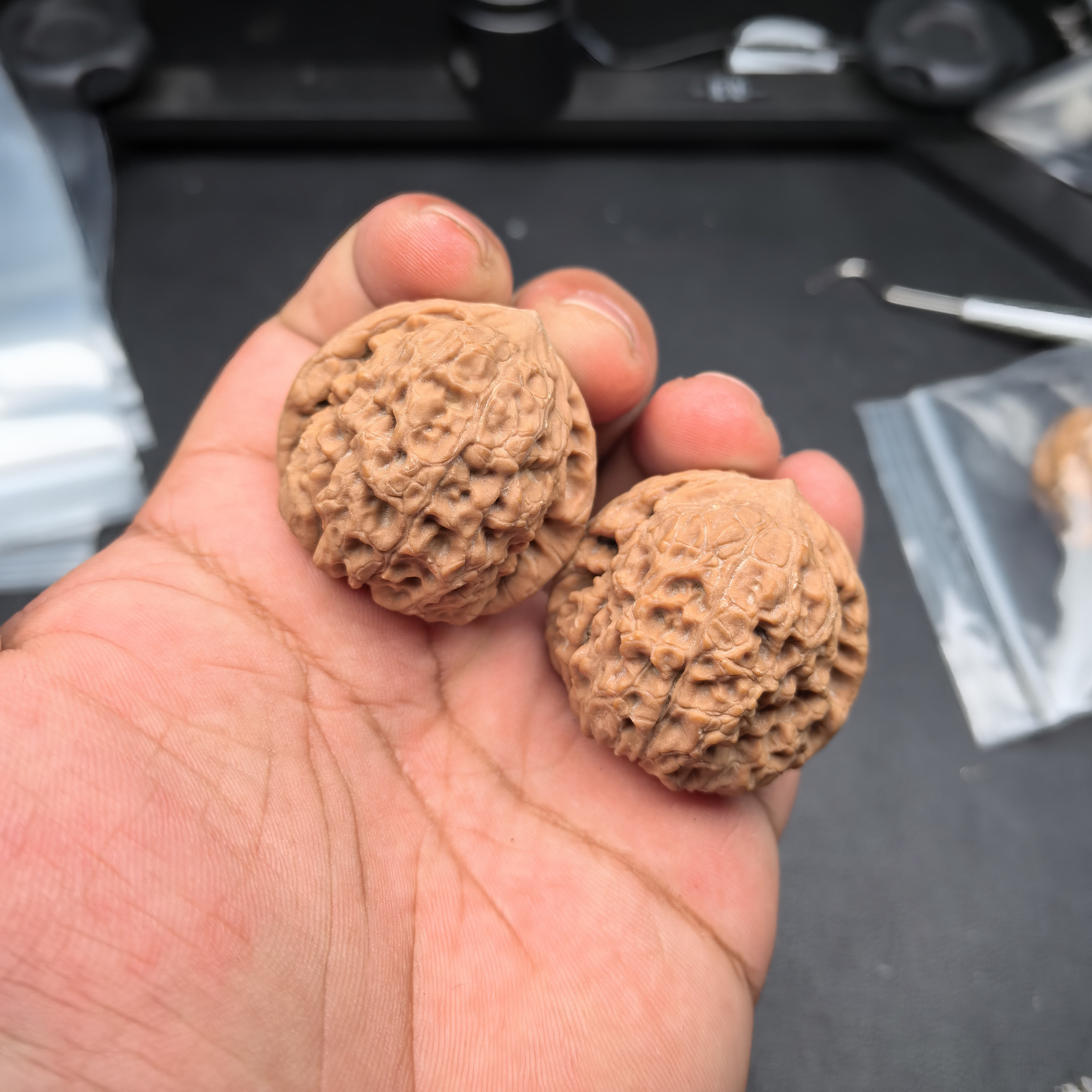 A121文玩精品核桃大团圆（边37肚37高34）33克