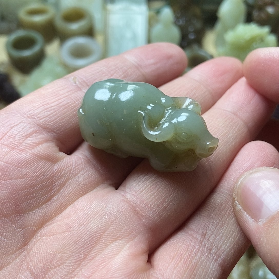 和田玉挂件未镶嵌