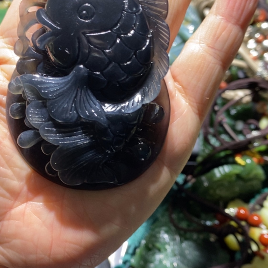 【闪购商品】岫玉毛衣链未镶嵌