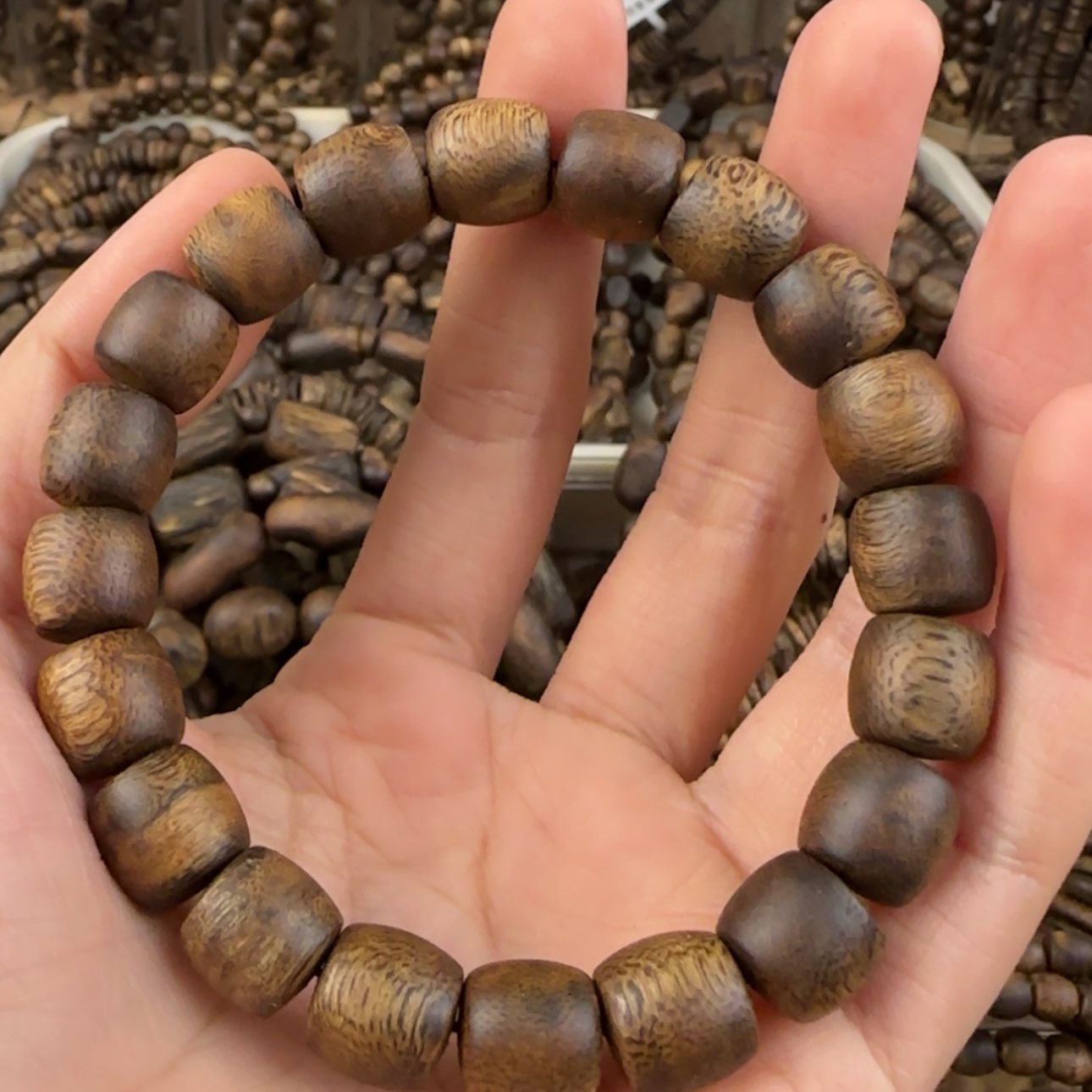 【闪购商品】沉香手串奇楠手串9克卡1.0