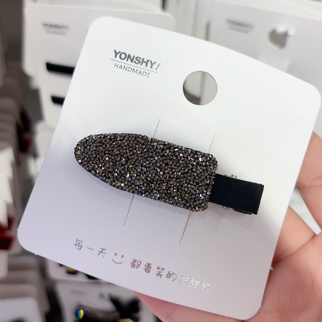 皮质铁合金发饰发夹