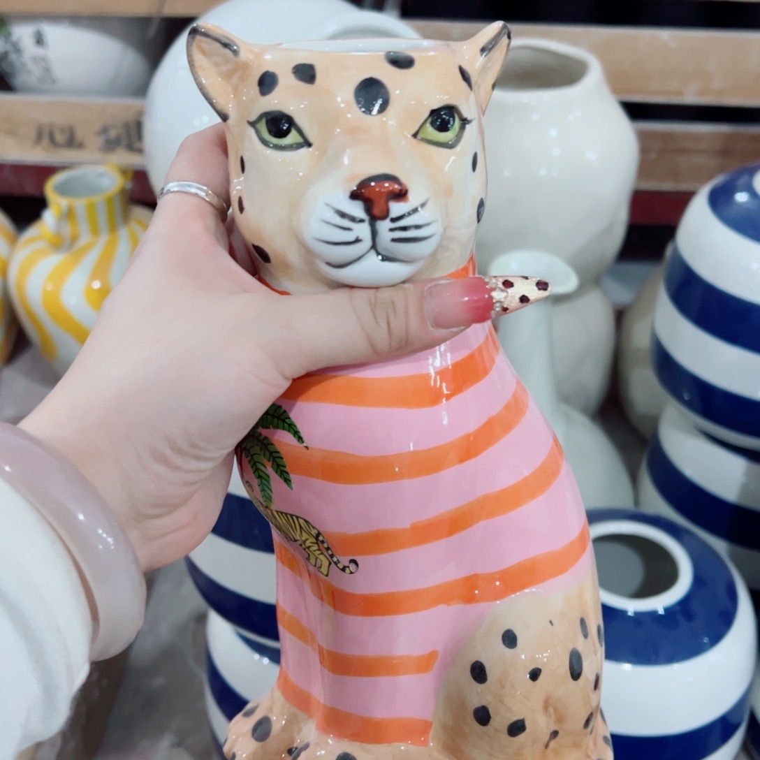 有孔，陶瓷花盆满10米包邮发货