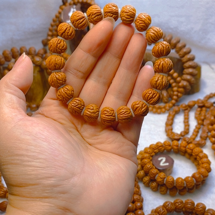 吊坠桃核金蟾籽单圈