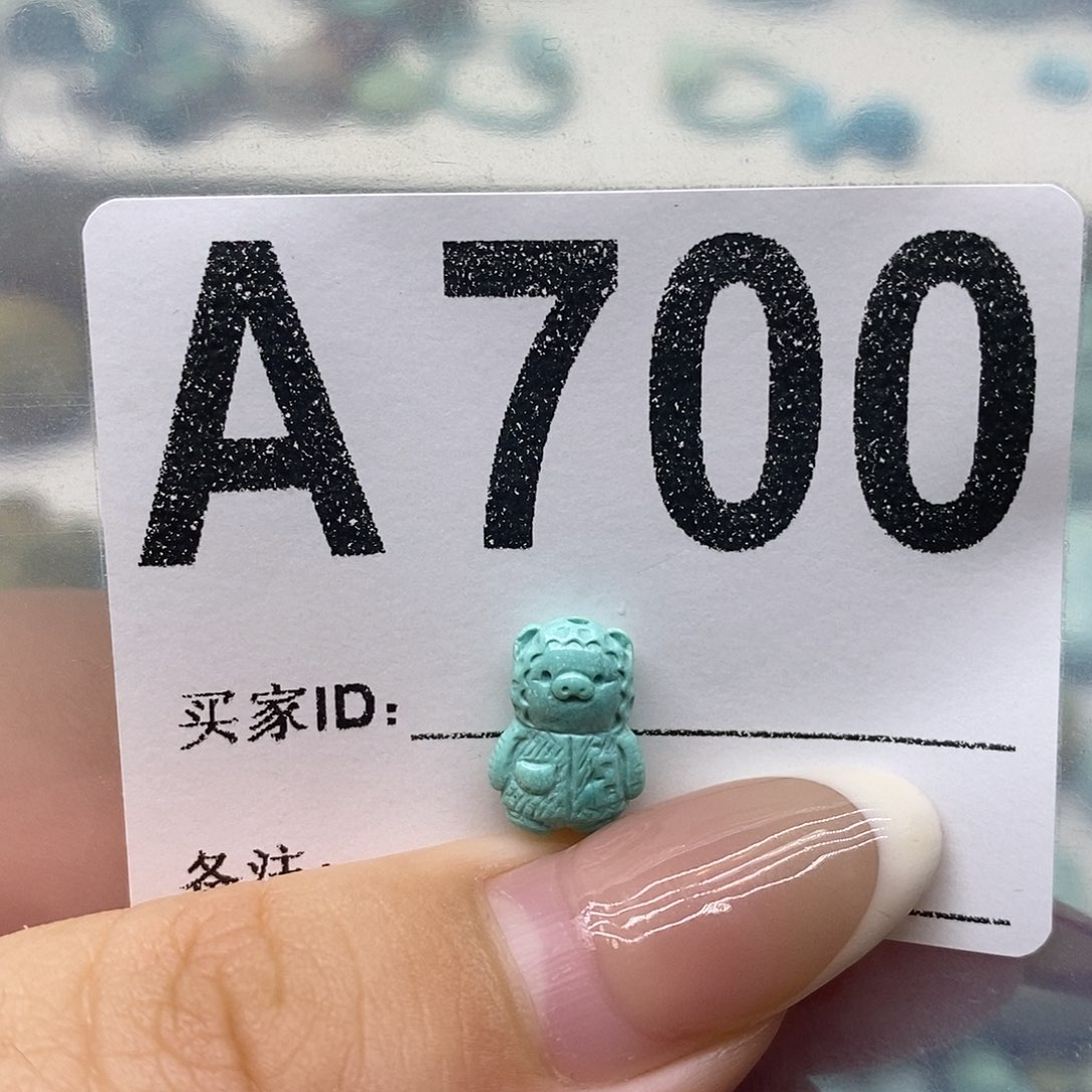 未镶嵌绿松石绿松石配饰定制