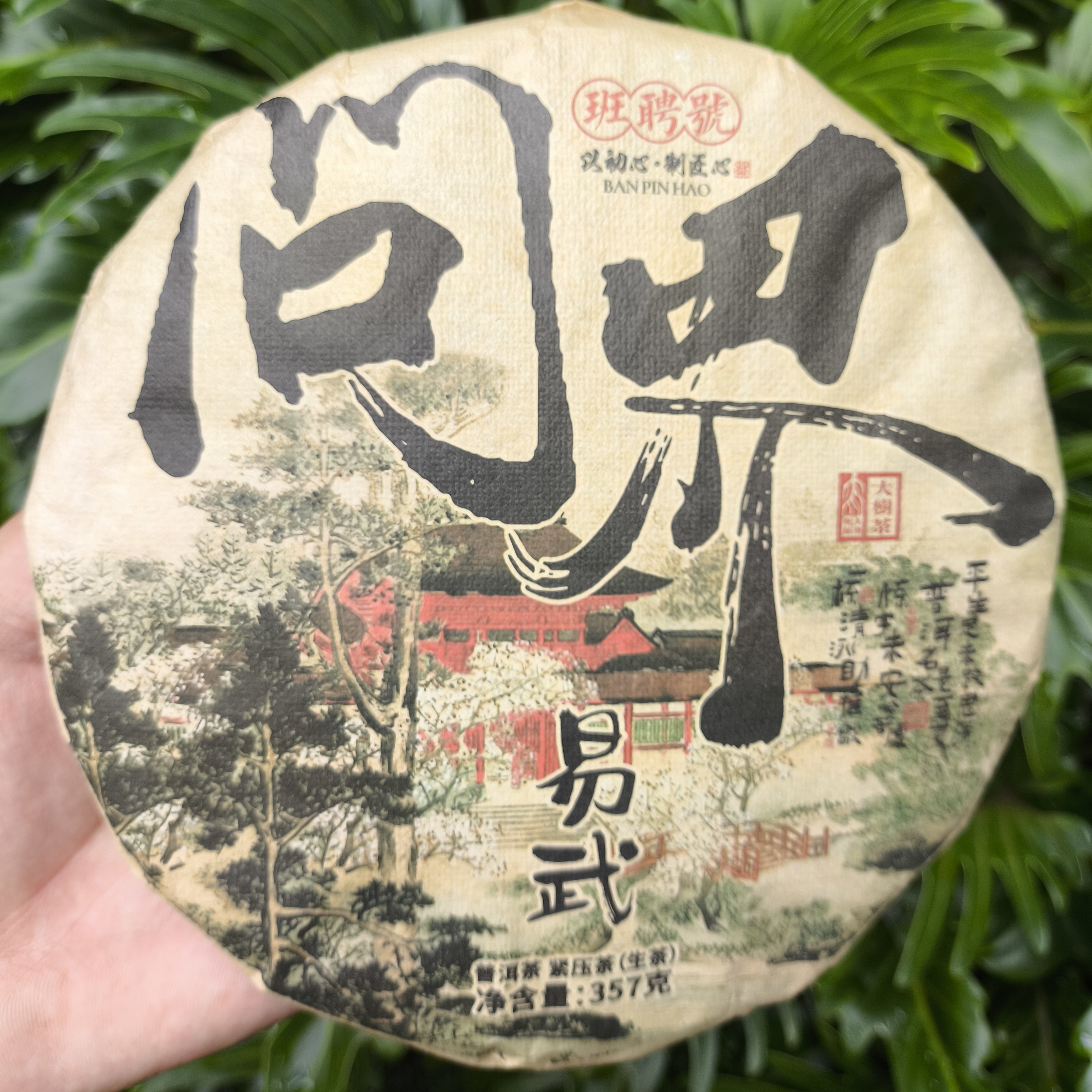 2023年 班聘号 问界易武 生茶357g饼