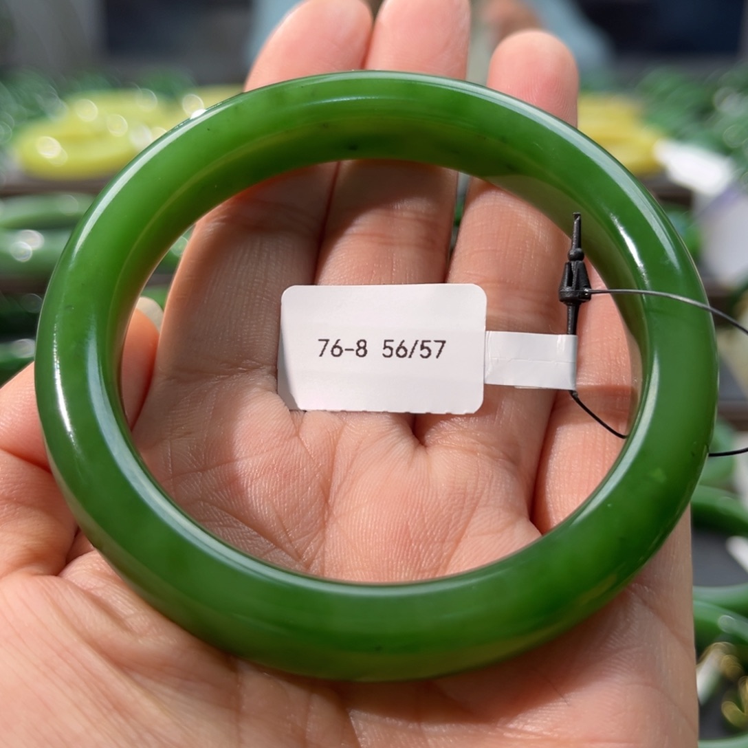 和田玉（碧玉）手镯未镶嵌