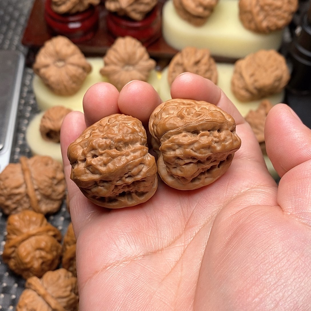 文玩核桃把件快****屁蛤蟆