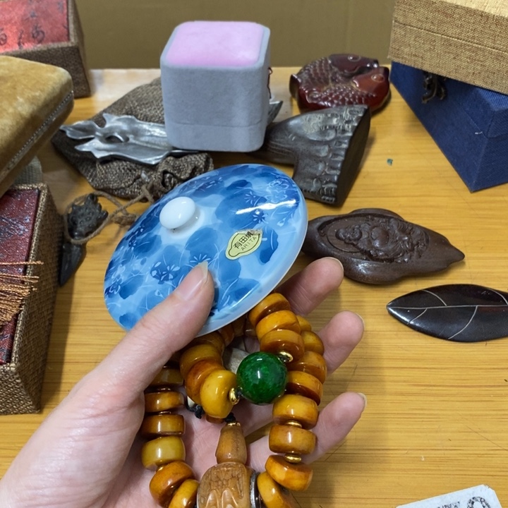 摆件中古工艺品一件